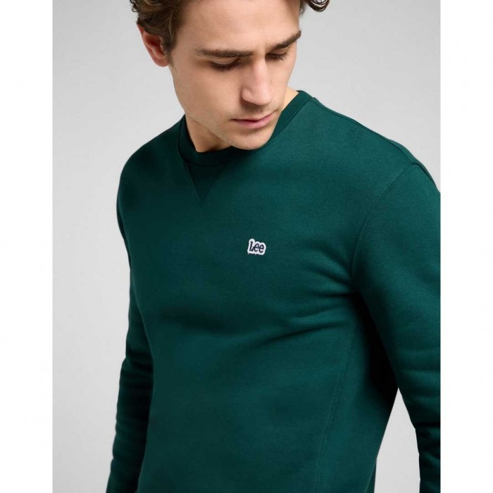 LEE Patch Crew Sws Jade Forest