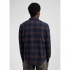 LEE MAN Clean Western Shirt BLUE/BROWN LEE MAN Clean Western Shirt BLUE/BROWN