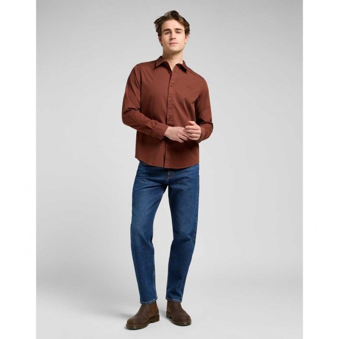 LEE MAN SHIRT LUXE BROWN