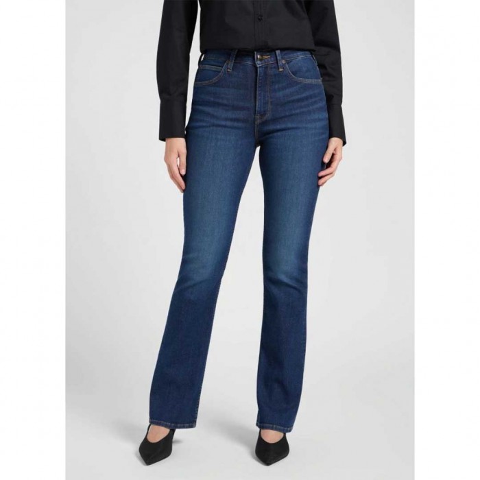 LEE Womens Breese Boot Denim Pant BLUE