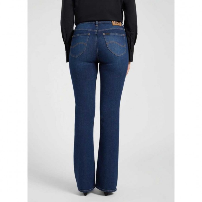 LEE Womens Breese Boot Denim Pant BLUE