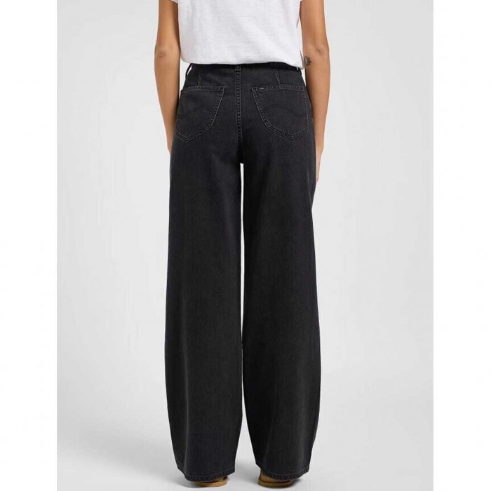 LEE High Waist Women's Jean Trousers Black