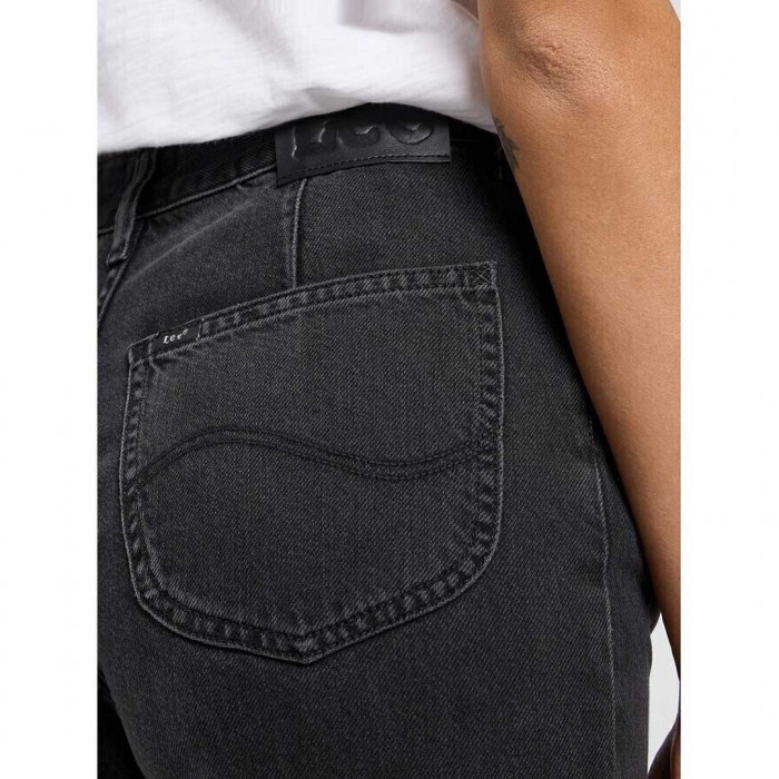 LEE High Waist Women's Jean Trousers Black