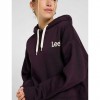 LEE ESSENTIAL HOODIE BORDO LEE ESSENTIAL HOODIE BORDO