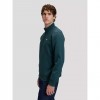 LEE MAN Regular Patch Half Zip Sweatshirt GREEN
