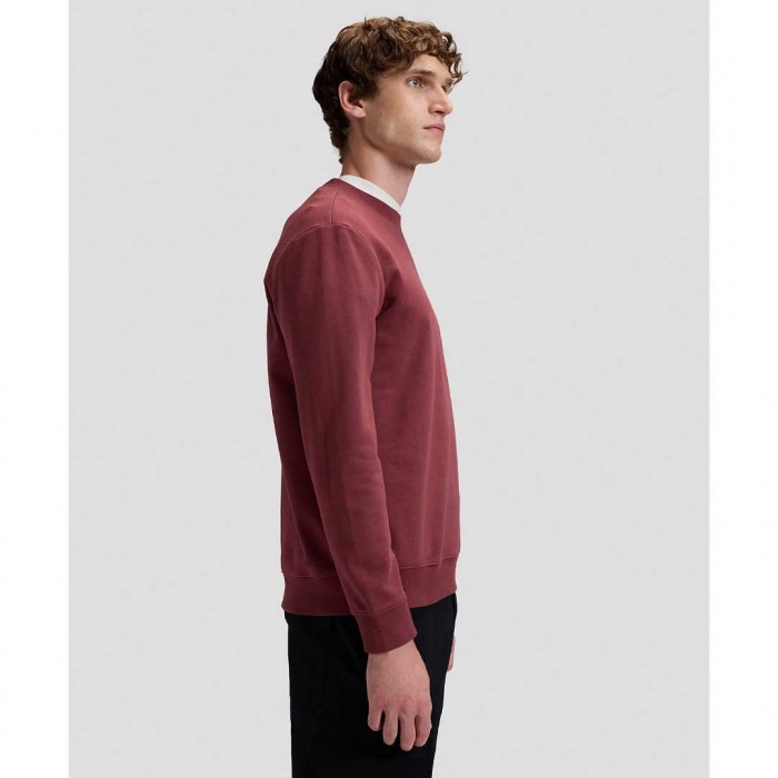 LEE MAN SWEATSHIRT DARK RED