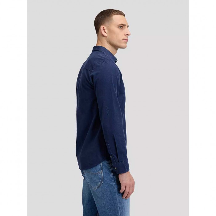 LEE MAN Regular Leesure Shirt BLUE