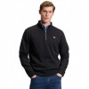 LEE MAN HALF ZIP SWEATSHIRT BLACK