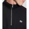 LEE MAN HALF ZIP SWEATSHIRT BLACK