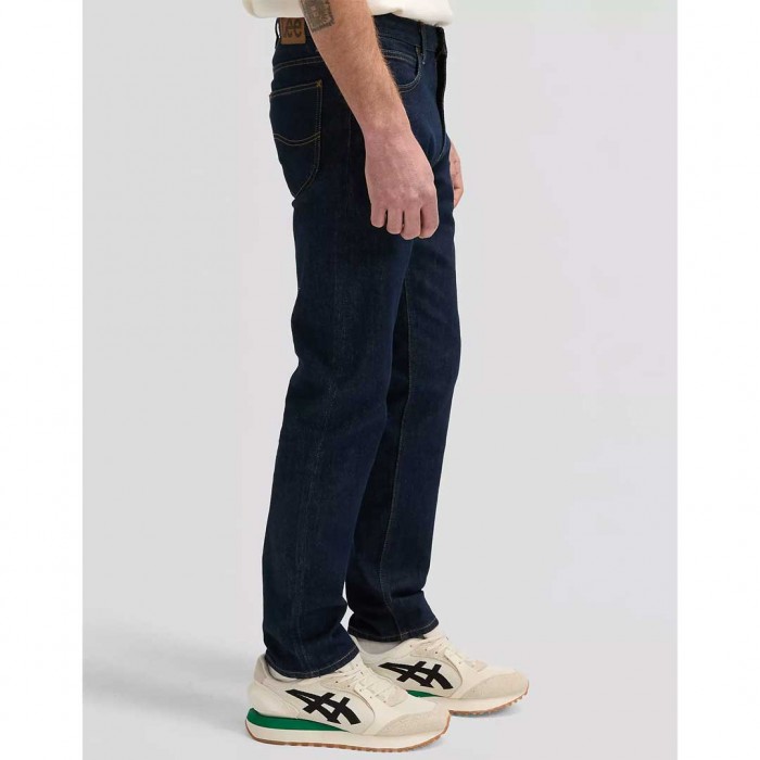 LEE MAN DAVID Regular Tapered Selvedge Jean DARK BLUE