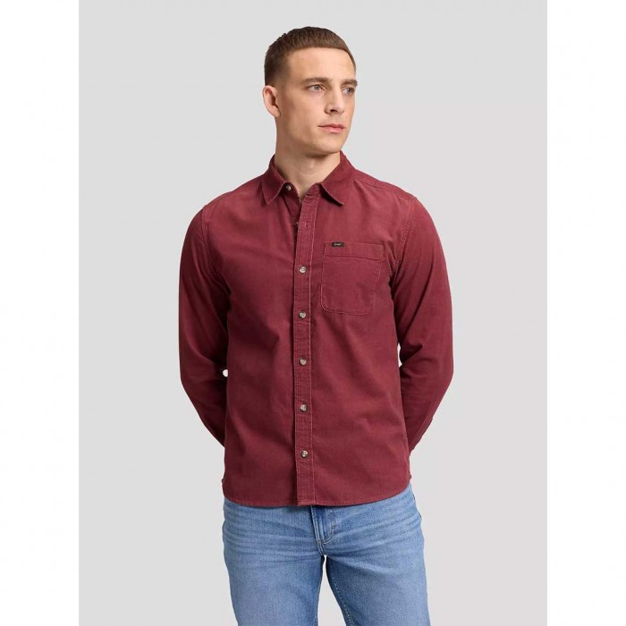 LEE MAN Regular Leesure Shirt RED