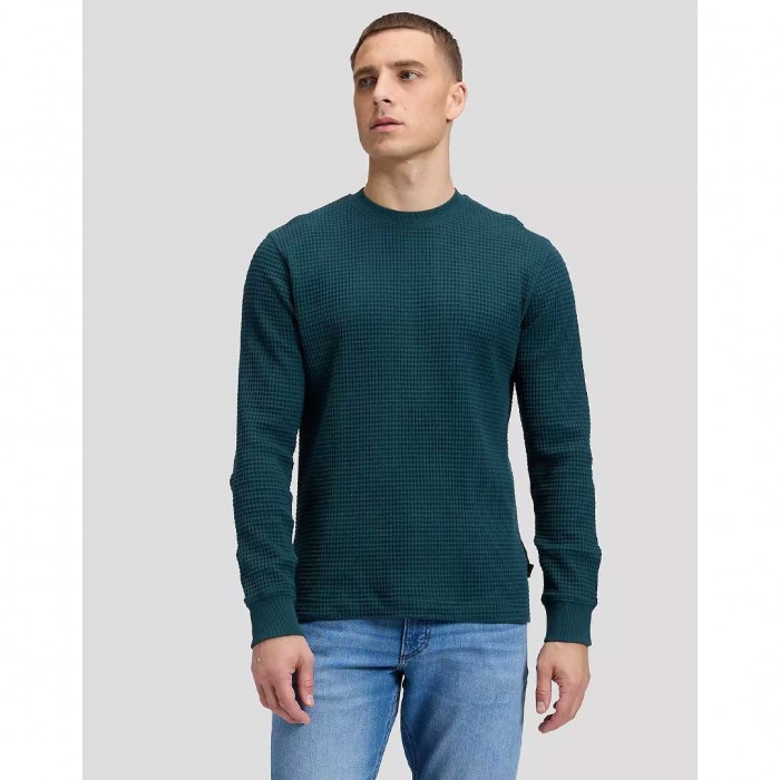 LEE MAN PULLOVER PETROL