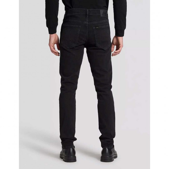 LEE MAN Luke Slim Tapered Medium Stretch Jean BLACK
