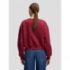 LEE WOMAN SWEATSHIRT DARK RED