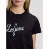 LEE WOMAN Regular Tee BLACK