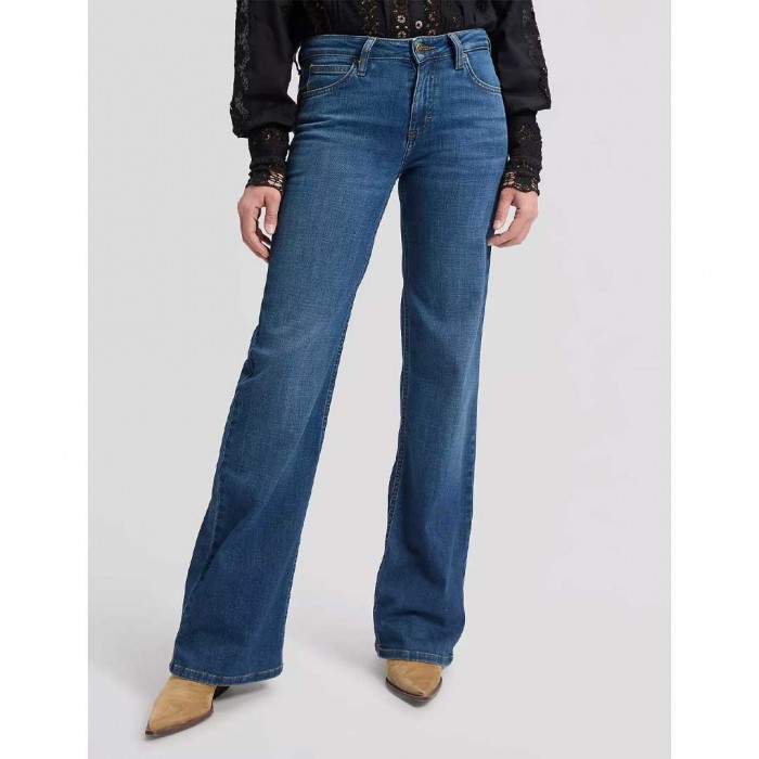 LEE WOMAN Lana Mid Rise Bootcut Jean BLUE