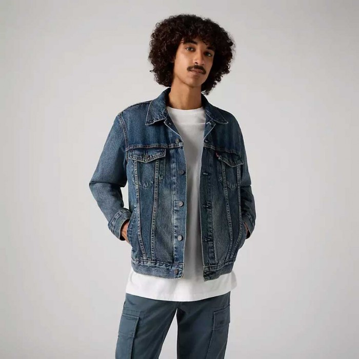 LEVIS The Trucker Jacket BLUE