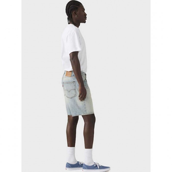 LEVIS Men's Bermuda Shorts Light Aged Denim