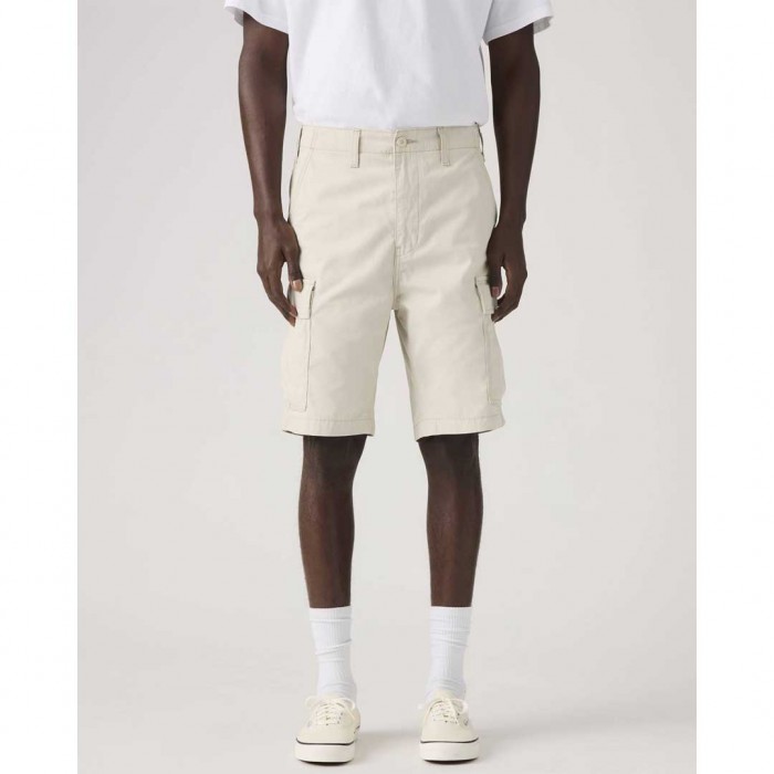 LEVIS Carrier Cargo Men's Shorts OFF WHITE