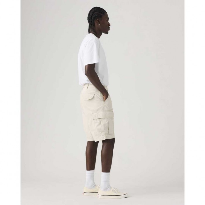 LEVIS Carrier Cargo Men's Shorts OFF WHITE