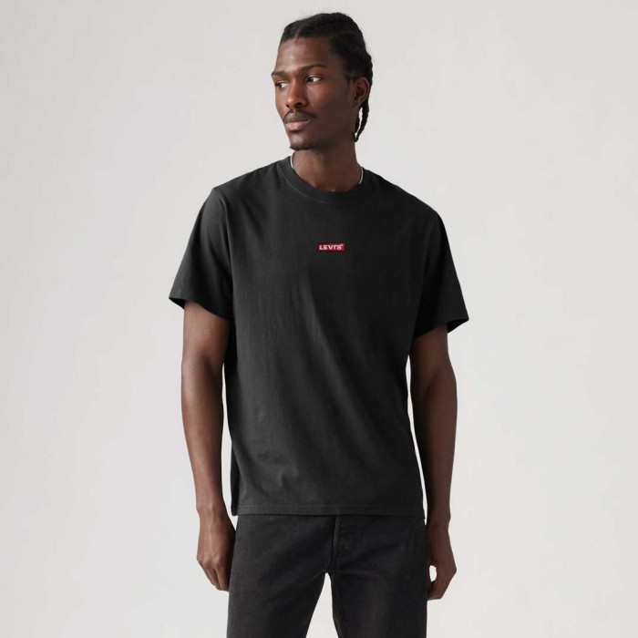 LEVIS Relaxed Baby Tab Short Sleeve Tee BLACK
