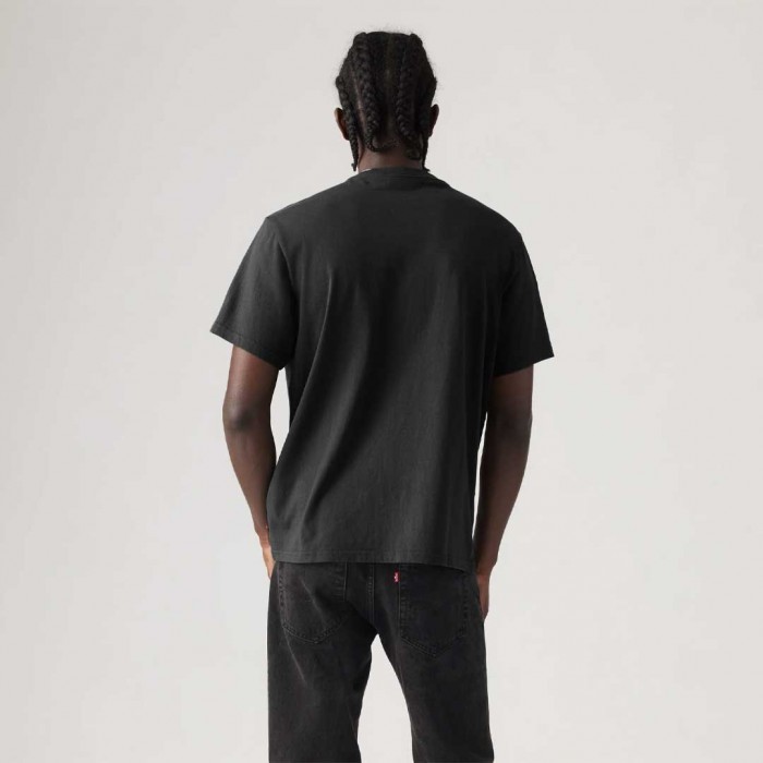 LEVIS Relaxed Baby Tab Short Sleeve Tee BLACK