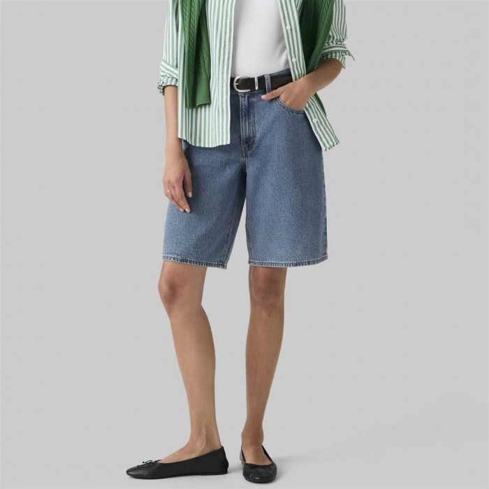 LEVIS Baggy Dad Jorts BLUE