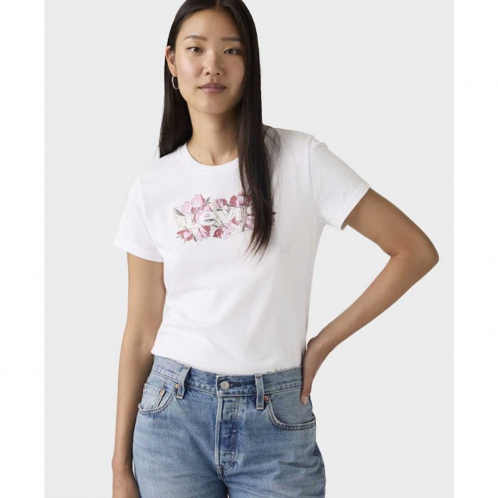 LEVIS  Graphic Perfect Tee WHITE