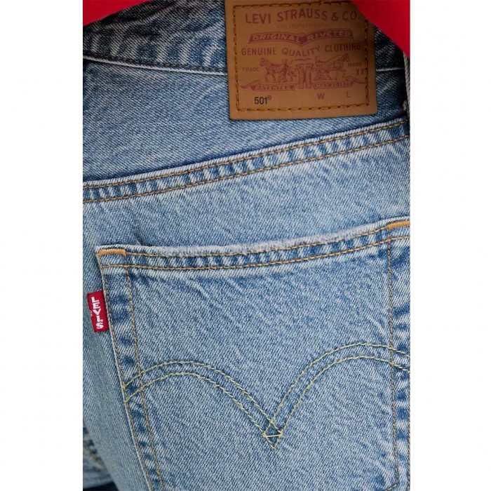 LEVIS 501® Original Lightweight Cropped Jeans BLUE