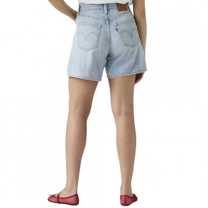 LEVIS High Rise Baggy Women's Shorts BLUE