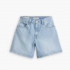 LEVIS High Rise Baggy Women's Shorts BLUE LEVIS High Rise Baggy Women's Shorts BLUE