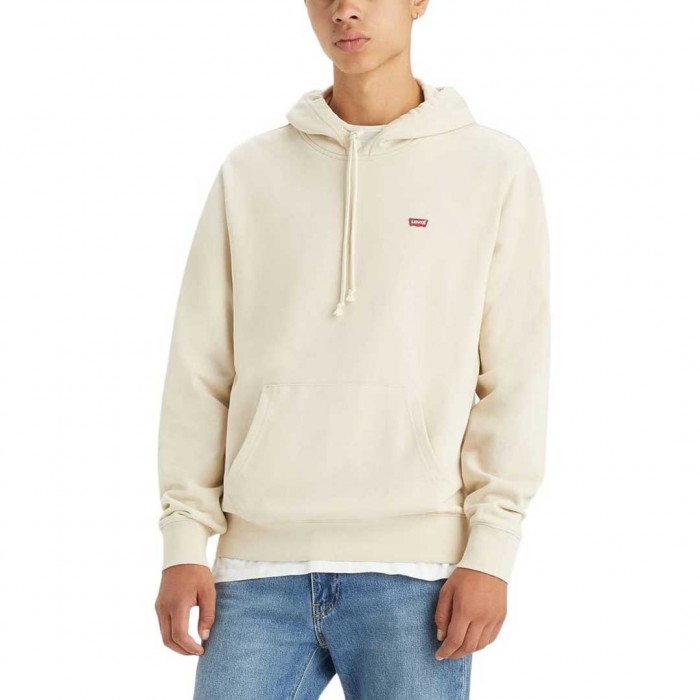 LEVIS The Original Housemark Hoodie ECRU