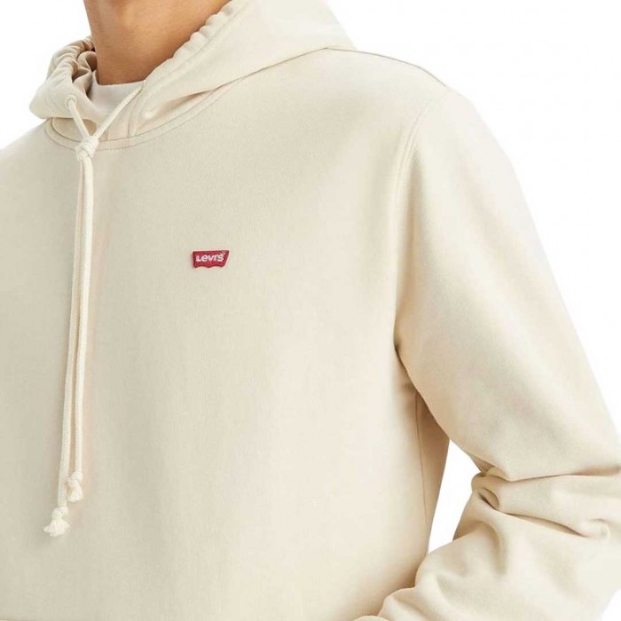 LEVIS The Original Housemark Hoodie ECRU