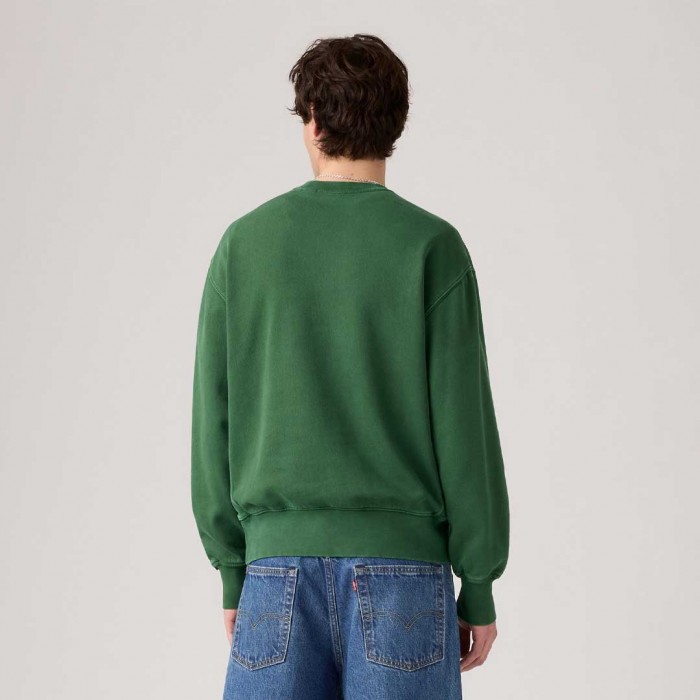 LEVIS Authentic Crewneck Sweatshirt GREEN