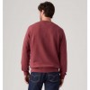 LEVIS Original Housemark Crewneck Sweatshirt RED LEVIS Original Housemark Crewneck Sweatshirt RED