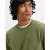LEVIS  Original Housemark Crewneck Sweatshirt GREEN