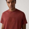 LEVIS SS RELAXED FIT TEE DARK RED