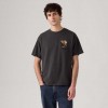 LEVIS Men's Graphic Vintage Fit T-Shirt GREY LEVIS Men's Graphic Vintage Fit T-Shirt GREY