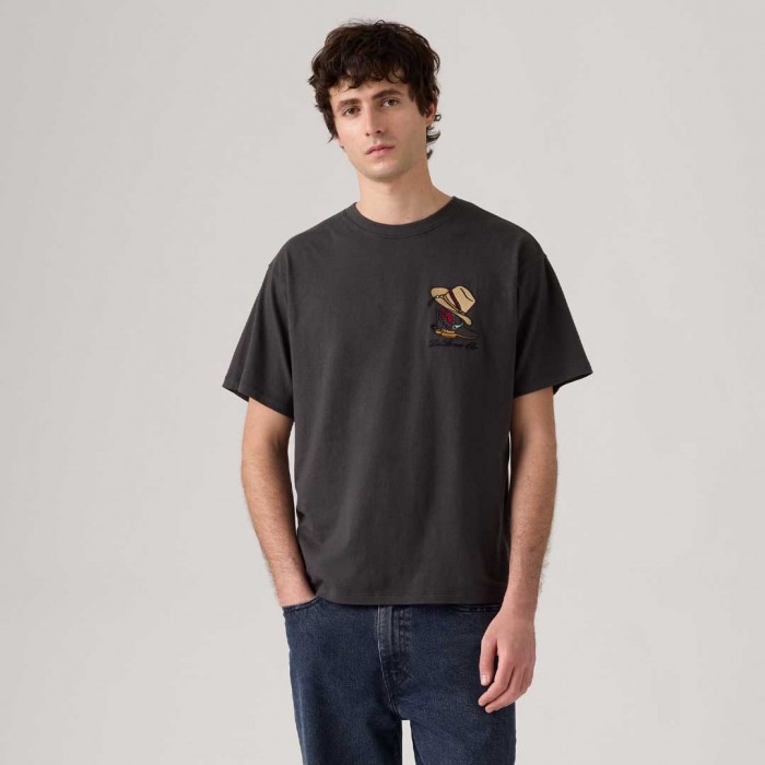 LEVIS Men's Graphic Vintage Fit T-Shirt GREY