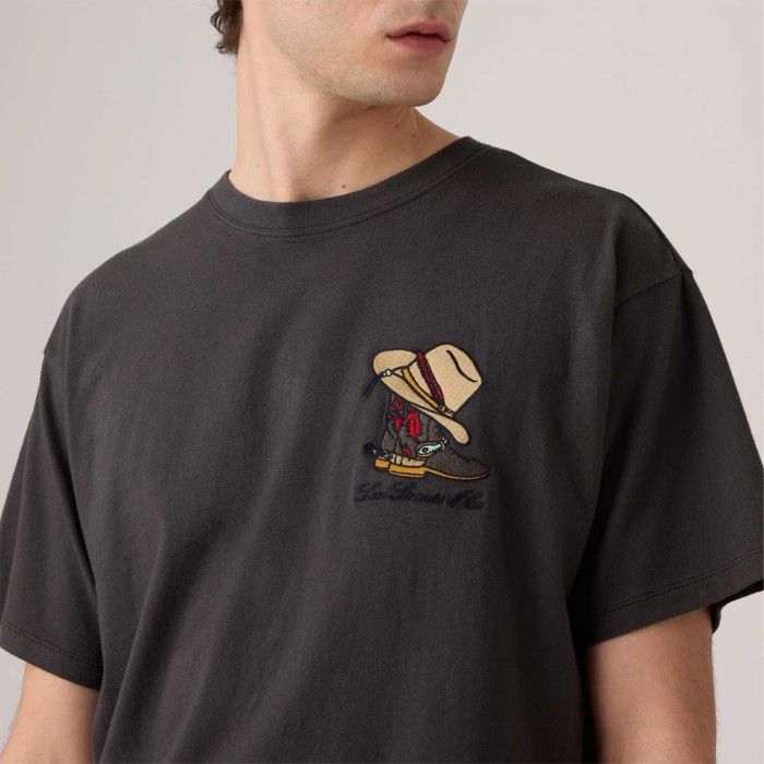 LEVIS Men's Graphic Vintage Fit T-Shirt GREY
