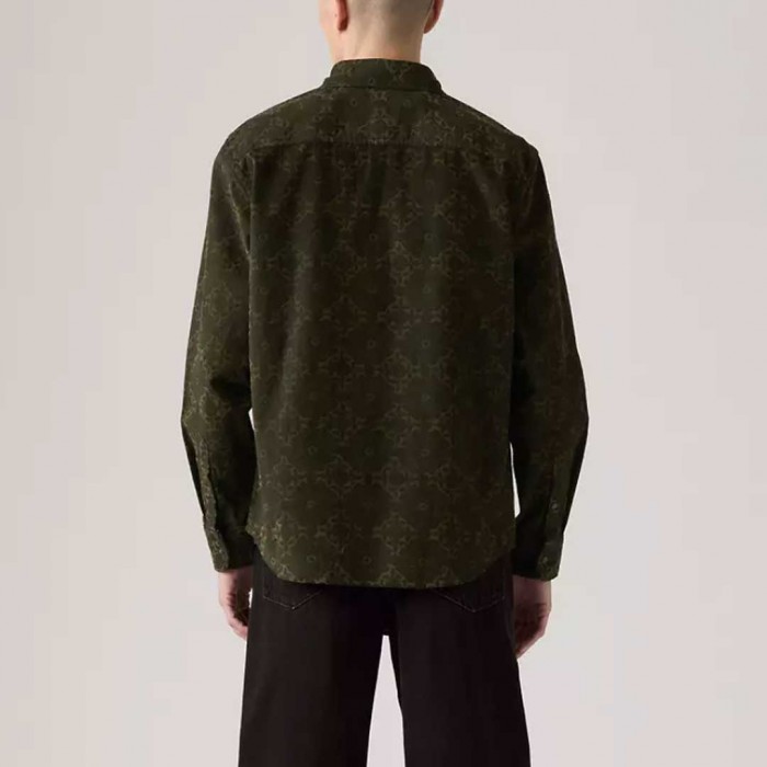 LEVIS Authentic Button-down Shirt GREEN