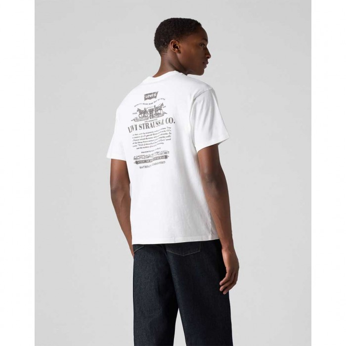 LEVIS  Graphic Vintage Fit Tee WHITE