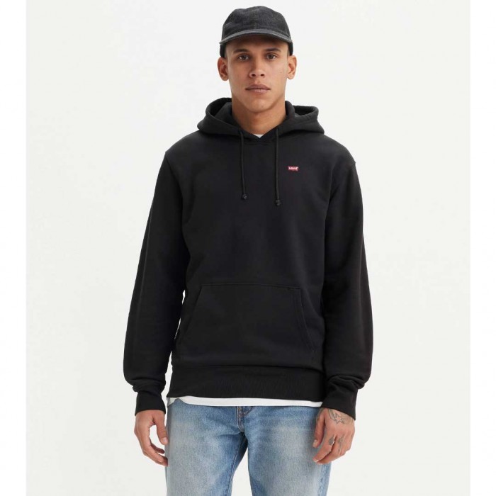 LEVIS Original Housemark Hoodie BLACK