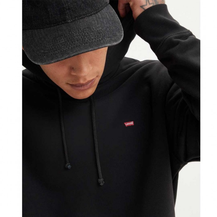 LEVIS Original Housemark Hoodie BLACK