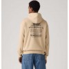 LEVIS  Relaxed Graphic Hoodie ECRU