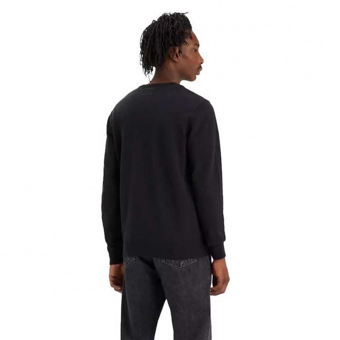 LEVIS  Lightweight Housemark Sweater BLACK