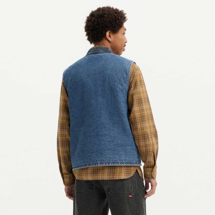 LEVIS Sansome Vest BLUE