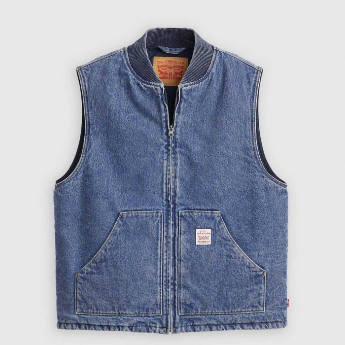 LEVIS Sansome Vest BLUE