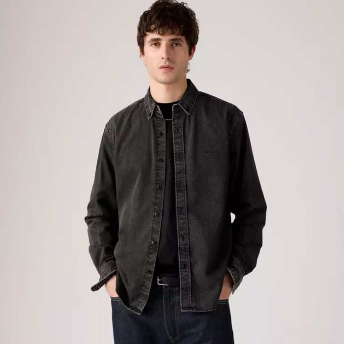 LEVIS Authentic Button-down Shirt BLACK