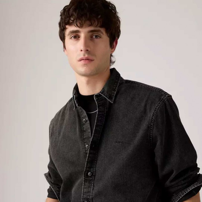 LEVIS Authentic Button-down Shirt BLACK